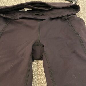 Black Athletic Shorts, Sz 4